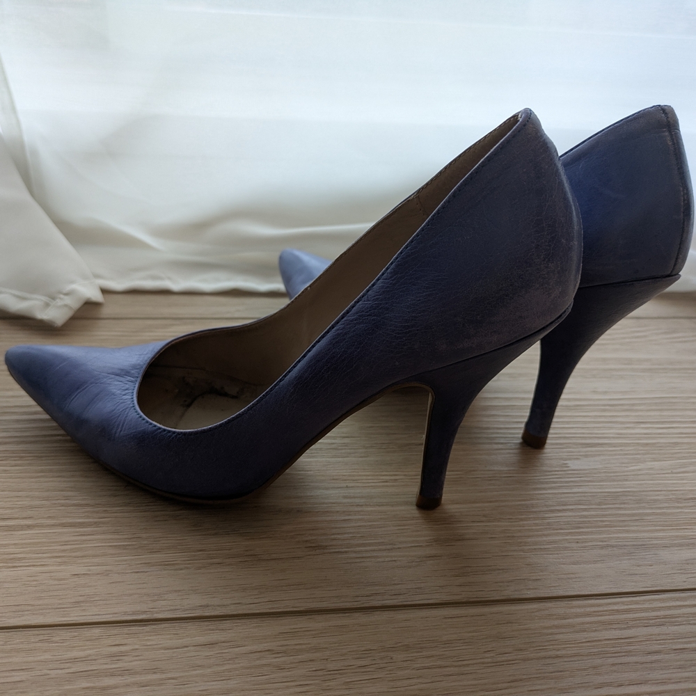 Elegant Blue Women's Heels